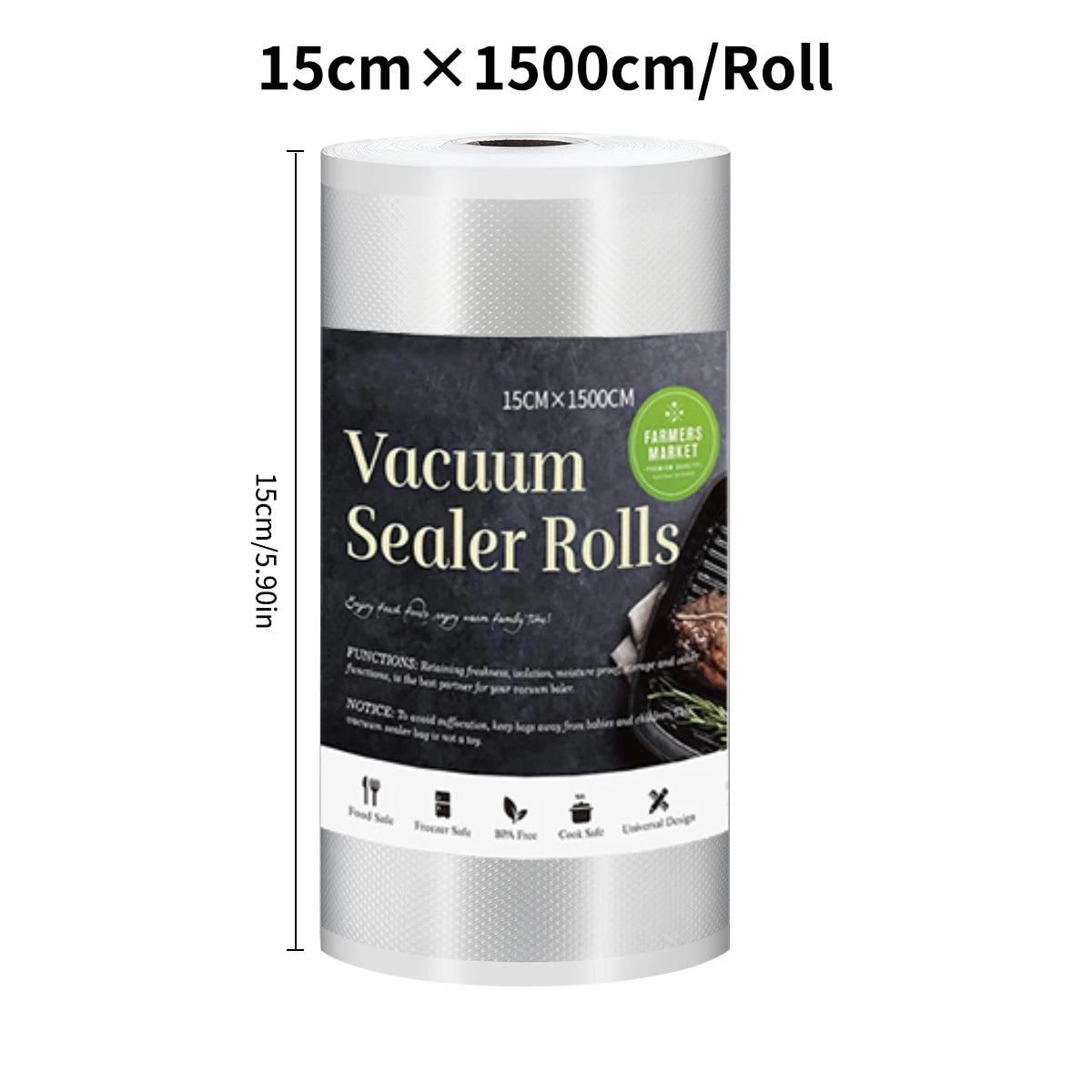 SaengQ Vacuum Sealer Bags Roll