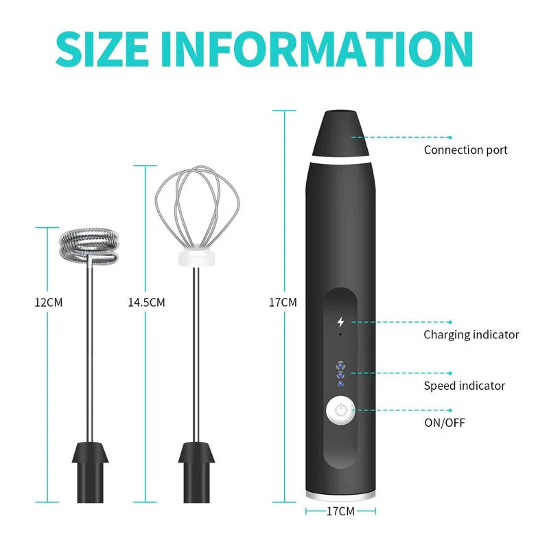 Wireless Electric Milk Frother