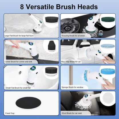 8-in-1 Electric Cleaning Brush