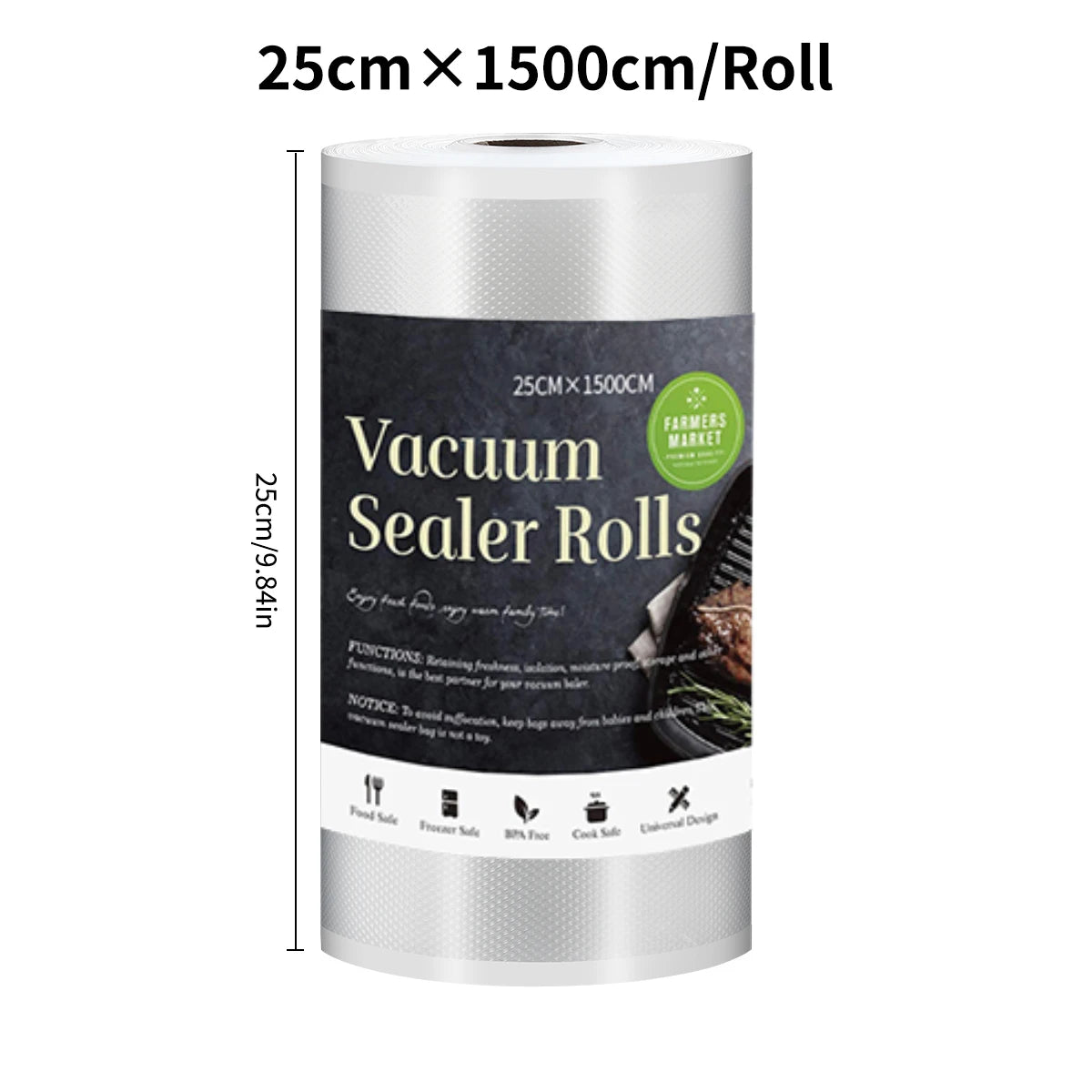 SaengQ Vacuum Sealer Bags Roll