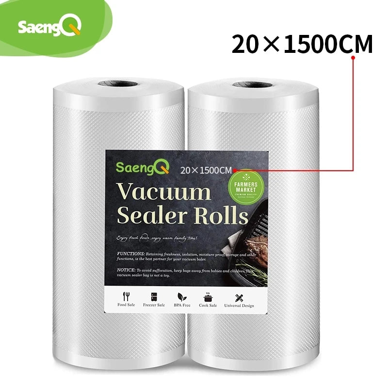 SaengQ Vacuum Sealer Bags Roll